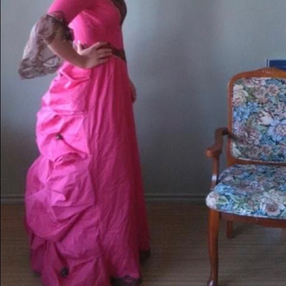 🎊FREE SHIPPING🎊Victorian Style Custom Made Dress - Picture 3 of 4